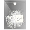 thumbnail image 5 of Kitsch Pro Mini Gummy Elastic Hair Ties, Elastic Ties, Ponytail Holder, 100 Count (Clear), 5 of 6