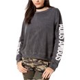 thumbnail image 1 of Kid Dangerous Chandail en Molleton pour Femmes Adios Amigos, Gris, Petit, 1 of 1