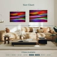 thumbnail image 4 of Elephant Stock In The Distance Wall Art - Horizontal Canvas Wall Art - Living Room Wall Decor - Abstract Canvas - Brown And Blue Decor By Ursula Abresch - 39" x 26", 4 of 8