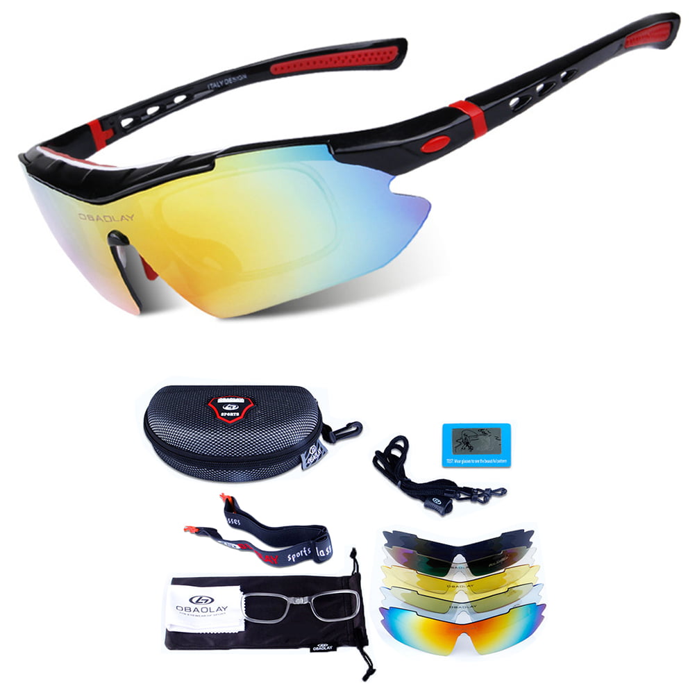Cycling Sunglasses Anti-UV Glasses Goggles Riding Bike Sports Polarized Eyewear