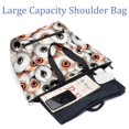 thumbnail image 2 of Eyeball Water Repellent 900D Encrypted Oxford Cloth Handbag with Heat Preservation Aluminum Film and Waterproof Interior Jeanette - 52x36.5x14.5x32 cm/20.1x14.3x5.7x12.5 in, 2 of 7