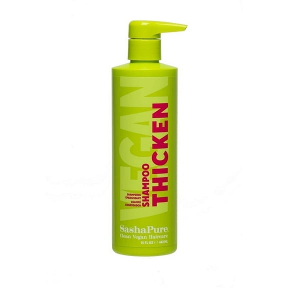 Sashapure Thicken Shampoo Volumizing, Strengthening & Hydrating 15 Fl Oz