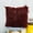 Wine red, variant on 45*45cm Plush Furry Cushion Cover Throw Pillow Case Home Bed Room Sofa Decor