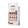thumbnail image 5 of KISS Salon Acrylic French Color Press on Nails, Catchy, Purple, Medium Almond, 28 Count, 5 of 9