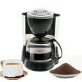 thumbnail image 1 of Cafetera pequeña para el hogar, portátil, automática, goteo americano, 800 W, gran capacidad, para o Abanopi Cafetera, 1 of 7