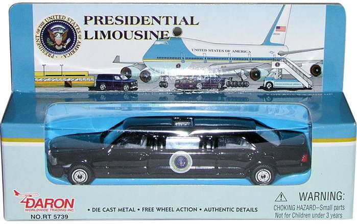 PRESIDENTIAL  Micro Machines Set Air Force One Limo 