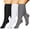 Black White Gray, variant on 3 Pairs Plus Size Copper Compression Socks for Women & Men Circulation 20-30 mmHg - Better Blood Flow, Swelling , Best Support for Medical, Running, Nursing