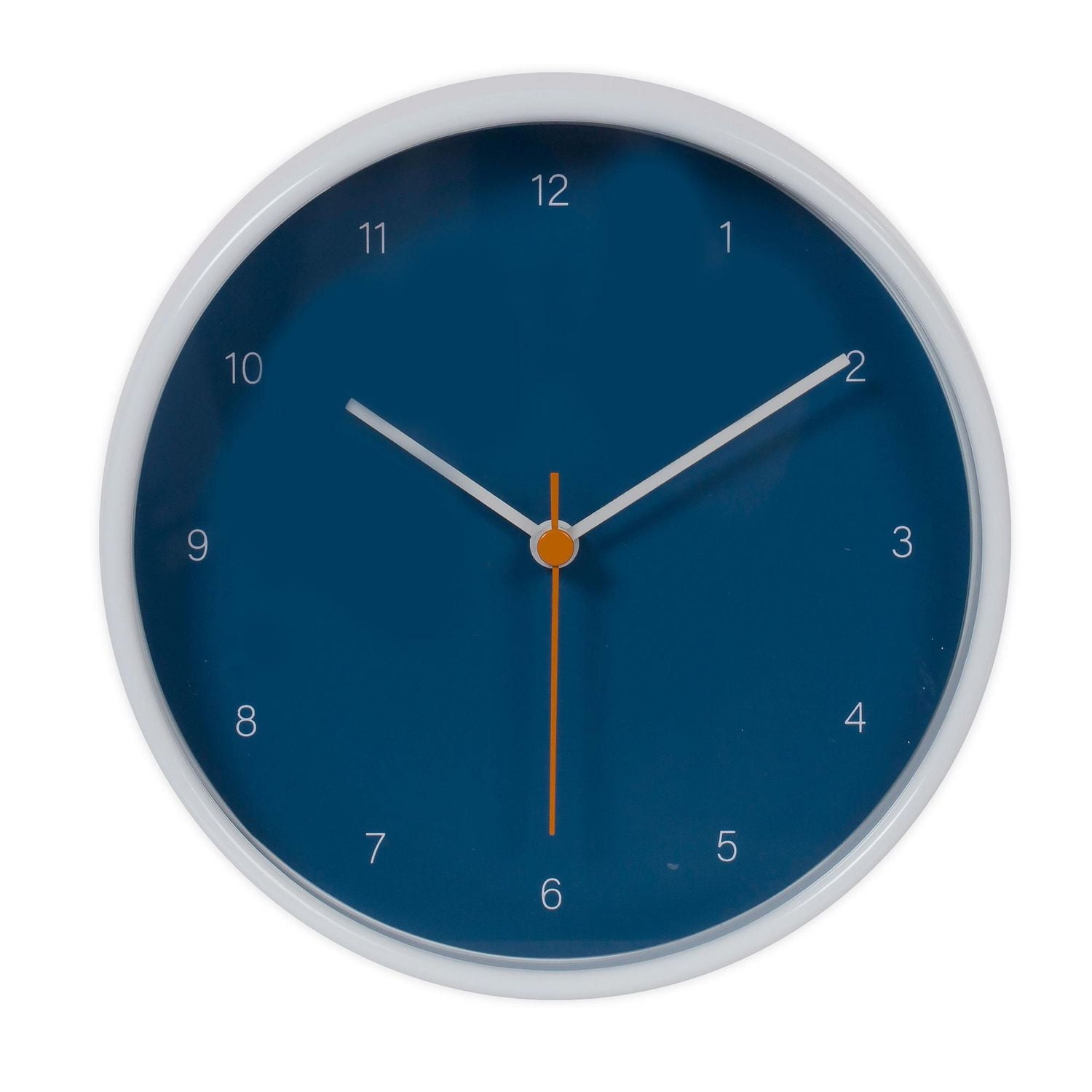 4Pack Kiera Grace 6 Inch Blue Clock Table Clocks Battery Operated ...