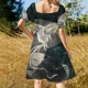 thumbnail image 5 of Vestido de manga corta Lost in the Echo, vestidos para mujer, vestidos de fiesta de diseñador de lujo, vestidos de graduación, 5 of 7