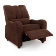 thumbnail image 2 of Sillón Reclinable Mobeler Gala Chenille Chocolate Moderno Minimalista, 2 of 4