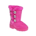 thumbnail image 2 of bebe Faux Fur Trendy Winter Boots for Toddler Girls, Size 10, 2 of 9