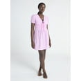 thumbnail image 2 of Scoop Women’s Mini Dress with Puff Sleeves, Sizes XS-XXL, 2 of 4