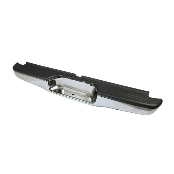 EPOTOOR Rear Bumper Step with Face Bar Assembly Steel Chrome Replacement for 1995-2004 Tacoma Truck TO1102215