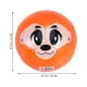 thumbnail image 5 of 1 pelota de fútbol inflable pequeña de PVC para niños, ideal para actividades al aire libre (fondo naranja con estampado de mono)., 5 of 5