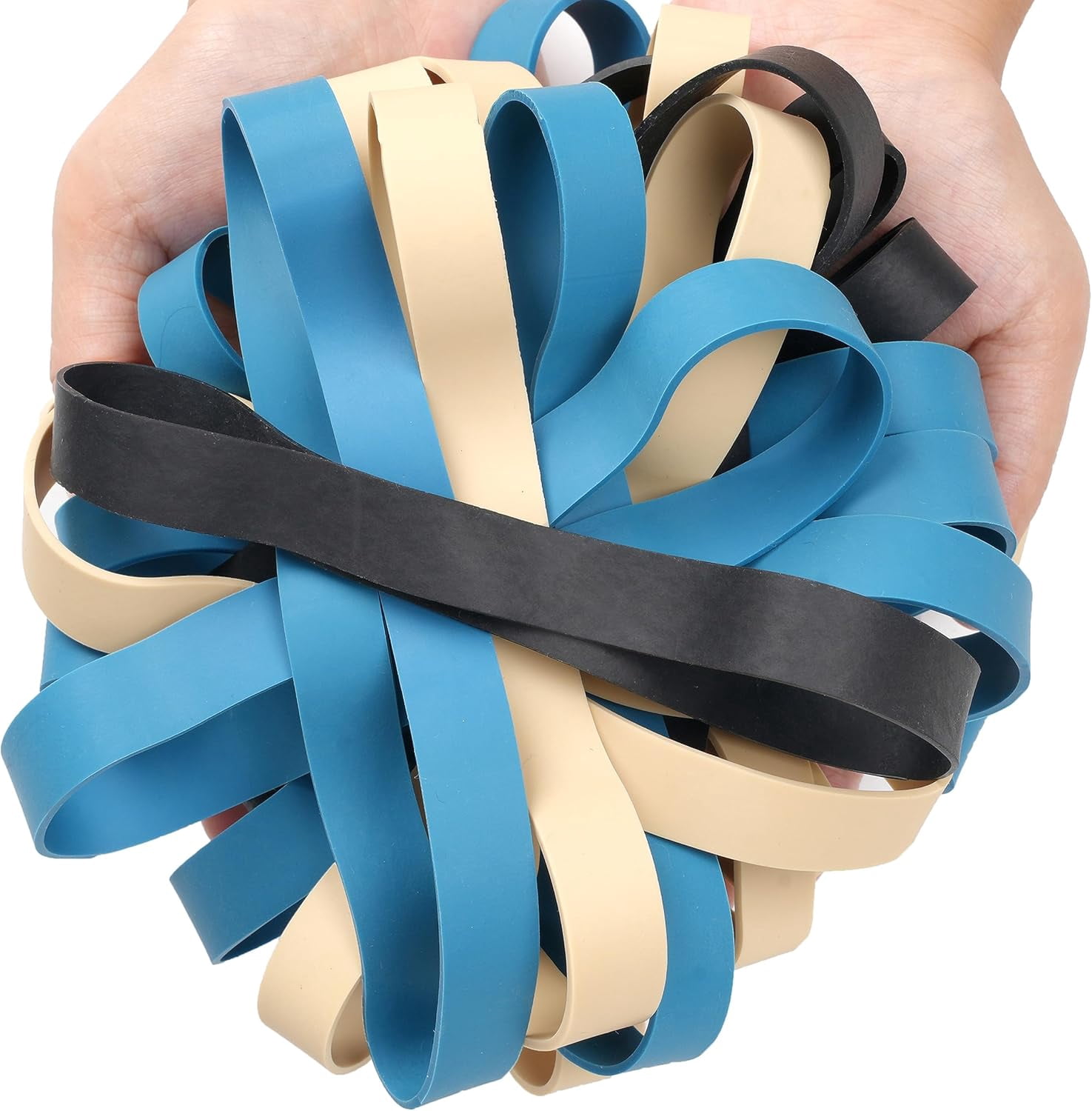 Business Source Size 32 Rubber Bands - 1 Lb. Bag (20 Pack) - 55% Rubber, 700% Stretch, Biodegradable For Office & Industrial Use