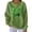 Green, variant on St Patricks Day Womens Long Sleeve Tee Shirts Plus Size Green Pullover Tops Crewneck Holiday Irish Themed Tee Shirts Ribbed Knit Holiday Blouses