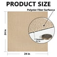 thumbnail image 3 of Clearance Deal Carpet Tiles 24" X 24" Peel And Stick Self Adhesive Square Carpet With Soft Pad Non Slip Carpet Floor Tiles Easy DIY For Bedroom Living Room, 3 of 6