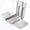 Silver, variant on PHOENIX Gray Metal Pochade Box Portable Plein Air Sketch Easel for Outdoor Painting