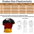 thumbnail image 3 of Kcodviy T-Shirt pour Homme Imprimé T-Shirts Cool pour Hommes Thème Allemagne T-Shirt Hommes Chemises Décontracté Col Rond T-Shirt T-Shirts pour Hommes Graphique T-Shirt à Manches Courtes, 3 of 6