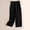 Black, variant on Flowy Pants for Women Vacation Beach Trousers Linen Palazzo Pants for Women Wide Leg Linen Pants Beach Pants Patchwork Pants Cropped Linen Pants Women with Side Pockets Blue S-2XL