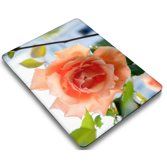 KSK KAISHEK Plastic Hard Case Only for 2010 - 2017 Rel. Old MacBook Air 13 inchs Not Retina Display + Black Keyboard Cover Model: A1466/A1369 Rose series 0861