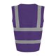 thumbnail image 2 of PRO RTX - Chaleco de Alta Visibilidad Sin Mangas para Adultos Unisex (Morado), 2 of 2
