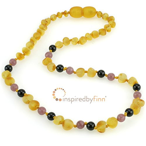 inspired by finn amber teething necklace