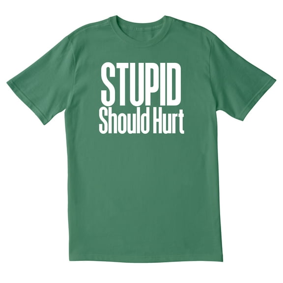TotallyTorn Stupid Should Hurt Novelty Sarcastic Funny Mens Graphic T Shirts