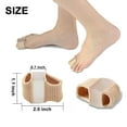 thumbnail image 5 of 12 Packs Gel Toe Separators for Overlapping Toes, Toe Spacers for Bunions Bunion Corrector for Women and Men, 2 Loops Bunion Corrector for First Two Toes, 5 of 10