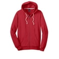 thumbnail image 5 of District Young Mens Core Fleece Full Zip Hoodie DT190-4XL (New Red), 5 of 5