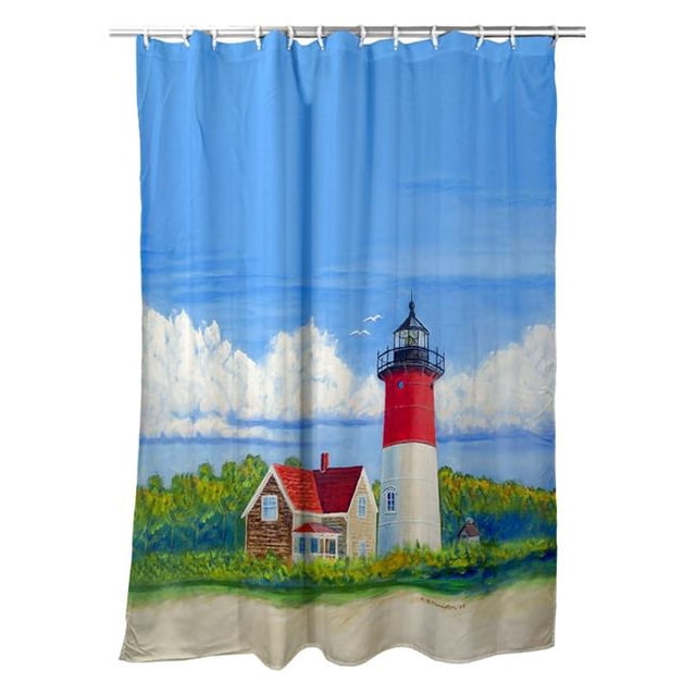 Betsy Drake SH1120 Nauset Phare&44; MA Rideau de Douche