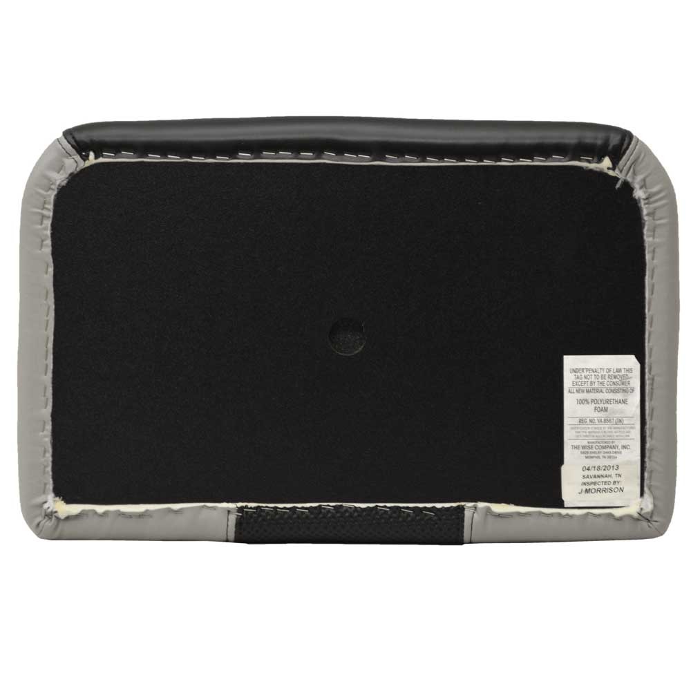 G3 Boat Jump Seat Cushions  Gray Black 18 x 14 5/8 Inch (Set Of 2)