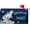 Blue Snowman Mailbox Cover, variant on Patriotic Mailbox Cover Magnetic Summer July 4th Mailbox Wrap America Flag Flower Letterbox Cover USA Independence Day Floral Mail Box Covers Outdoor Decor Standard Size 21x18 Inch