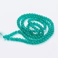 thumbnail image 2 of 1Strand Crackle Glass Beads Strands Round Medium Sea Green 6mm Hole: 1.3~1.6mm about 133pcs/strand 31.4 inch, 2 of 3