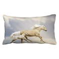 thumbnail image 1 of RYLABLUE Taie d'Oreiller Décorative Unique pour Cheval de Course Taille 20x30 Pouces Deux Côtés, 1 of 1