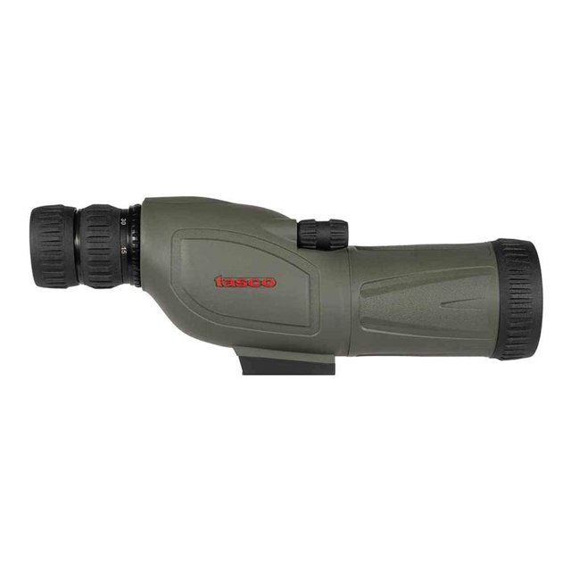 Telescopio Spotting Scope Tasco Terrestre de Viaje con Zoom Variable 15-45x50 mm con Trípode, Funda y Tapas .