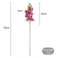 thumbnail image 5 of 11-Head Realistic Cymbidium Orchid Bouquet - Oil Painting Color Palette, 5 of 5