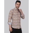 thumbnail image 6 of Tropical-luxe Men's Printed Full Sleeve Casual Linen Shirt, 6 of 6