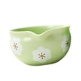 thumbnail image 4 of simhoa Ceramic Matcha Bowl with Spout Matcha Tea Making,Handmade,Tea Ceremony Porcelain Tea Bowl Traditional for Friends Family Gift F, 4 of 8