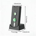 thumbnail image 2 of Yucurem Intercoms Wireless for Elderly, Portable Room to Room Long Range Intercom System with Charging Base, Two Way Intercom for Home Office - 2 Pack (Black), 2 of 6