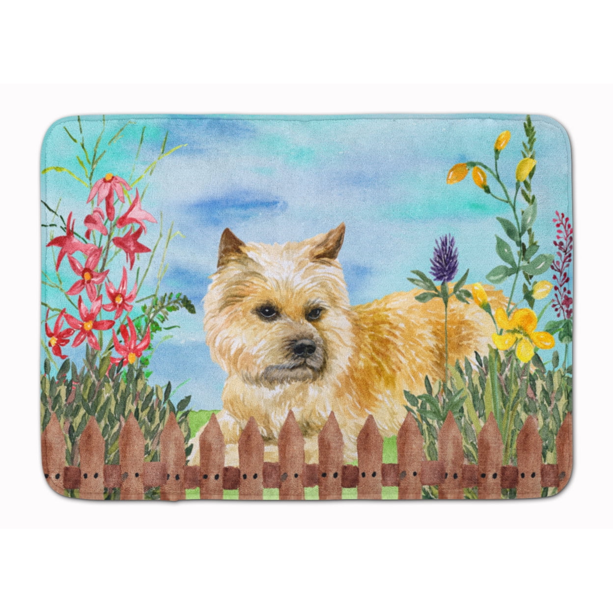 Cairn Terrier Spring Machine Washable Memory Foam Mat