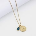 thumbnail image 2 of Handmade Minimalist Glass Drop 18K Gold Plated Necklace, 2 of 5