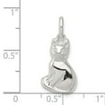 thumbnail image 2 of 925 Sterling Silver Cat Charm Pendant, 2 of 5