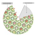 thumbnail image 2 of Yiaed Cute Chubby Frog Print Christmas Tree Skirt , Tree SkirtsTree Mat for Christmas Winter Holiday Indoor Decorations-36", 2 of 7