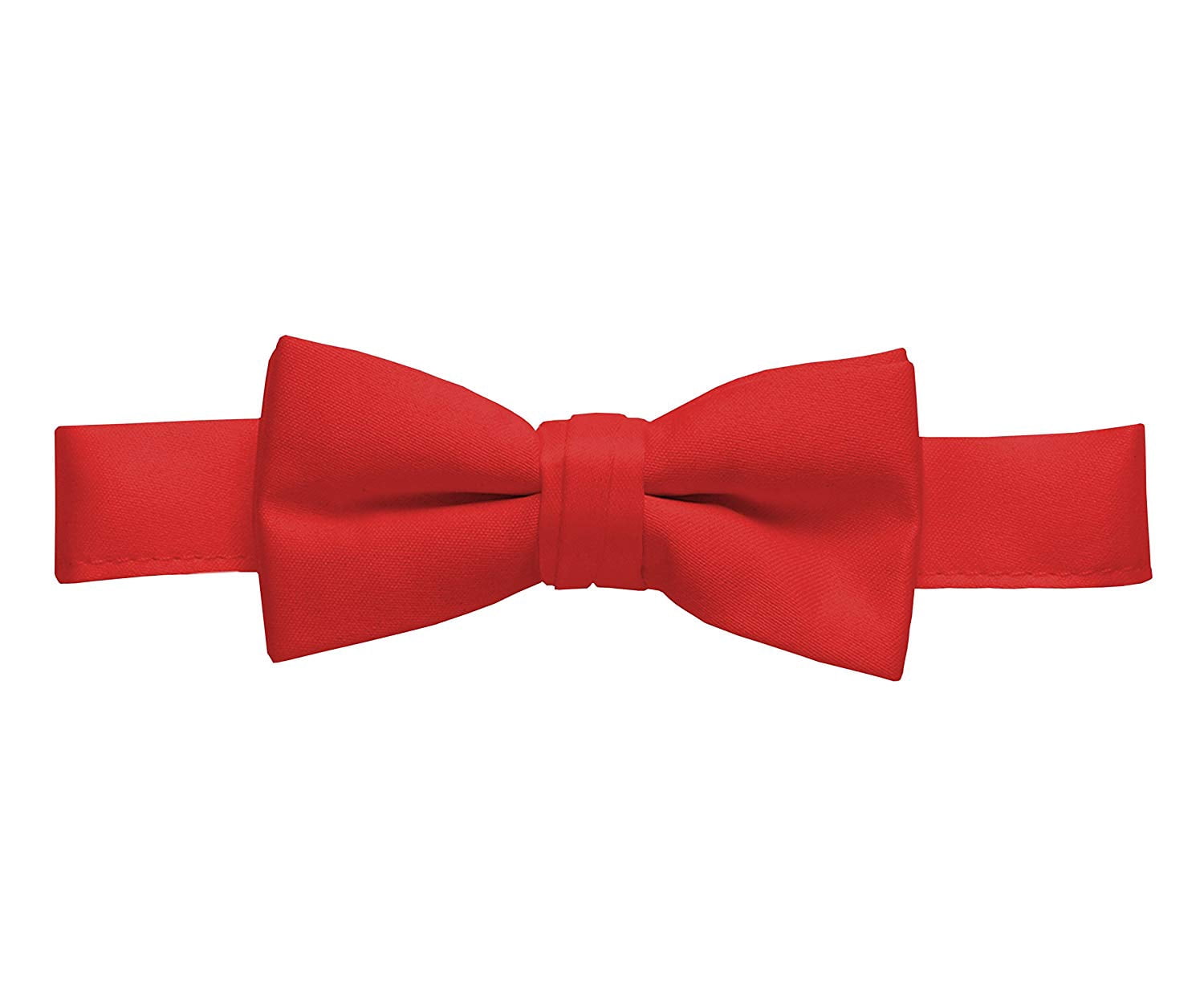 Hold’em 1" Teens & Men Suspender and Bow Tie Set Pre-Tied Bow Tie - Red