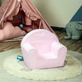 thumbnail image 2 of Delsit Lightweight Toddler Chair and Kids Reading Armchair, Baby Pink, 2 of 6
