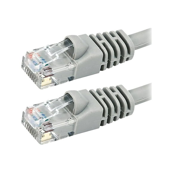 Monoprice - Patch cable - RJ-45 (M) to RJ-45 (M) - 5 ft - UTP - CAT 6 - snagless, stranded - gray