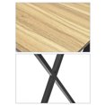 thumbnail image 3 of TOPLIVING Escritorio Minimalista Base Cruzada de Madera Escritorio de Oficina Topliving Escritorio Home Office, 3 of 4