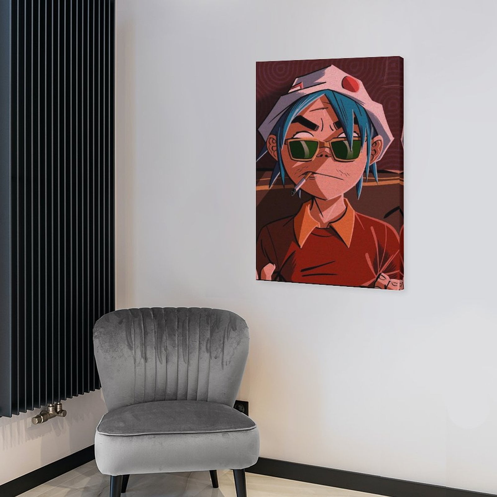 2d Gorillaz Music Decorative Painting Canvas Wall Poster Art