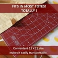 thumbnail image 6 of 360 Degree Rotating Self Healing Cutting Mat for Crafts, Sewing, and Quilting – 12x12 cutting matts for sewing Lockable Non-Slip Base and Accurate Grid and Bias Lines for Precise Cuts, 6 of 7